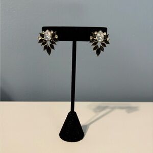 Elegant Black and Diamante’ Earrings. FREE WITH BUNDLE